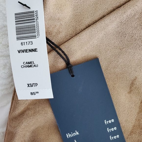 Aritzia | Wilfred Vivienne dress in camel, size XS - Picture 5 of 5